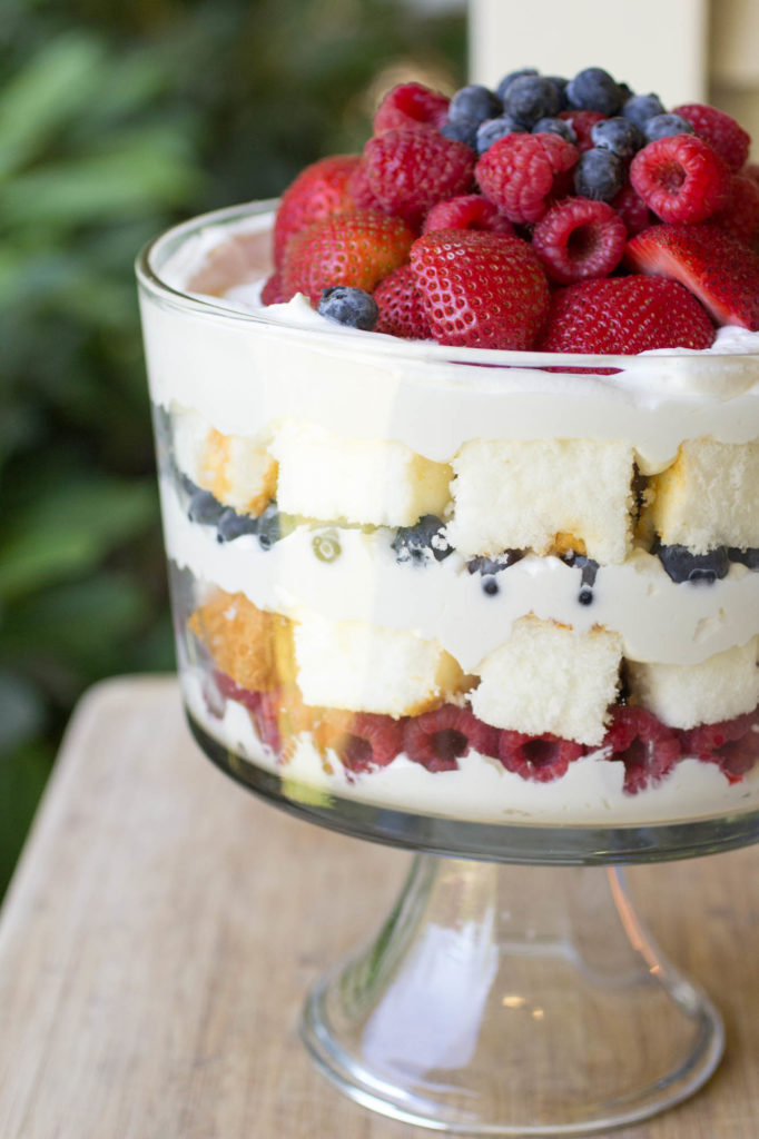 Triple Berry Trifle