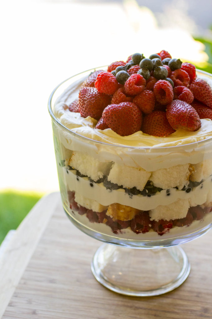 Triple Berry Trifle